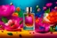 Placeholder: beautiful website for perfumes, ui, ux ,ui/ux, website, colorful, flowers, natural, photo realistic, 2022 design –v 4 –stylize 600 –q 2