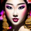 Placeholder: Ultra detailed fullbody Portrait in oil on canvas of beautiful Geisha, tattooed koi fish, bikini,extremely detailed digital painting, extremely detailed face, crystal clear eyes, mystical colors ,perfectly centered image, perfect composition, rim light, beautiful lighting,masterpiece ,8k, stunning scene, raytracing, anatomically correct, in the style of KyuYong Eom and Steve Jung and robert e howard and Wizyakuza and Simon Bisley.