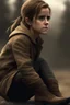 Placeholder: Beautiful Emma Watson, naughty face, hight ankle boots, ponytail hair, 4K resolution, Full HD, image, sharp picture, extreme realistic photo