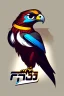 Placeholder: Gaming falcon avatar logo design