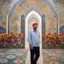 Placeholder: look at British artist and designer Kevin Dean and his work behind the floral mosaics at Sheikh Zayed Grand Mosque. All photos by Mona Al Marzooqi