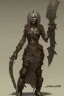 Placeholder: female dungeon punk orc