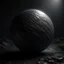 Placeholder: Planet , Hyper Realistic Aerial Grungy Dark-Grey Brush strokes on a dark rustic background with charcoals