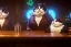 Placeholder: Two fat cats in a bar, high-quality, fine-detail, intricate, digital art, detailed matte, volumetric lighting, dynamic lighting, 3D octane render, Marc Adamus, Ann Prochilo, Romain Veillon,