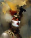 Placeholder: Digital Art of merry harlequin embodying the essence of merriment in a , minimalist approach, influenced by Luis Miranda, Jeremy Mann, Jeffrey Catherine Jones, blends conceptual art with elements of painting and illustration, somber tones, fragmented souls, shadow play, diffuse textures, abstract forms, digital painting, high conceptuality, palette inspired by Jeffrey Catherine Jones, golden ratio composition, fine detail, cinematic lighting.