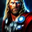 Placeholder: ultra detailed fullbody portrait of Thor , extremely detailed digital painting, intrincate, extremely detailed face,crystal clear Big Glowing eyes, mystical colors , perfectly centered image, perfect composition, rim light, beautiful lighting, 8k, stunning scene, raytracing, in the style of robert e howard and pablo oliveira and Ken Kelley