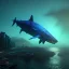 Placeholder: cyberpunk cyber shark deep water unreal 5, octane render, cinema4d, redshift render, hyper realistic, cenematic, vibrancy, synthwave, retouch, centered, dynamic lighting, dramatic lighting, 4k, highly detailed, attractive beautiful, realistic, virtual reality, epic composition, holographic,