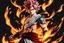 Placeholder: Natsu in 8k 2D realistic fairy tail drawing style, fairy tail costum, close picture, fire, fantasy, neon, highly detailed, high details, detailed portrait, masterpiece,ultra detailed, ultra quality