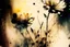 Placeholder: double exposure, merged layers, painted and burned burlap, beautiful collection of flowers, melting watercolor and black ink outlines on wet paper, soft, shading strokes, in sunshine, ethereal, otherwordly, cinematic postprocessing, bokeh, dof