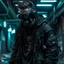 Placeholder: techwear cyberpunk