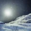 Placeholder: winter landscape, crystal, stars