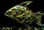 Placeholder: fishy structural glitch, arafed zero-composition, impossible intersection of exploding rusty scrap metal and glass fragments. Arafed tectonic fish geometry with uncanny negative space, Fish storm vibe. Ultrafade random bleak colors: watery pale light green, black, yellow, red. perspective broken, photographic texture but zero logical form. Fragmented, unnerving, anti-symmetry