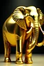 Placeholder: gold elephant