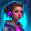 Placeholder: high quality disney style sci-fi teenage character portrait