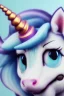 Placeholder: Unicorn with closed eyes