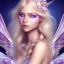 Placeholder: magnifique belle sexy fairy souriante avec de magnifiques ailes et des cheveux longs blonds,yeux bleus