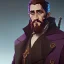 Placeholder: Portrait of a 30 year old warlock like Jake Gyllenhaal,Gandalf, Jack Sparrow, Sherlock Holmes and Mary Poppins