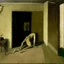 Placeholder: a chimera in a liminal room depicted by balthus