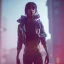 Placeholder: Cyberpunk outfit cool girl unreal 5, octane render,cinema4d, dynamic lighting, dramatic lighting, 4k, redshift render, highly detailed, hyper realistic, in space