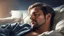 Placeholder: handsome masculine man sleeping, double exposure, 3d, 64k, high resolution, high detail, computer graphics, hyperrealism, f/16, 1/300 sec. digital painting,