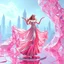 Placeholder: very complex structure ,pretty viberating color environment 3d metalic and crystal recursive animating beveled geometric base very complex structure future world evolving background and goddess realistic modern lady in pretty cleric dress comes out dancing gracefully , viberating color moving very in modern city escape environment while camera tracking it.