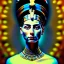 Placeholder: Epic massive Portrait of beautiful voloptuos Nefertiti estilo Gustav Klimt 4k