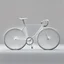 Placeholder: minimalistic bicycle design