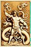 Placeholder: Hercules fighting the hydra in the style of alchemical art