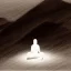 Placeholder: Zen Master in meditation, on nature landscape, dramatic lighting, volumetric lighting, high quality, pencil sketch