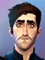 Placeholder: Portrait of a 30 year old strange gay wizard like Jake Gyllenhaal