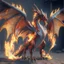 Placeholder: fire dragon, full body, giant wings, unreal engine 5, 8k resolution, photorealistic, ultra detailed