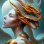 Placeholder: sango fantasy, fantasy magic, intricate, sharp focus, illustration, highly detailed, digital painting, concept art, matte, artgerm and paul lewin and kehinde wiley, masterpiece Asian sexy body blue dragon head prety lips