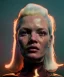 Placeholder: retro sci-fi portrait image from 1980, Los Angeles street explosions, fire, scared people, blonde woman walking, sweet Kate moss face, tight latex suit, soft color, highly detailed, unreal engine 5, ray tracing, RTX, lumen lighting, ultra detail, volumetric lighting, 3d, finely drawn, high definition, high resolution.