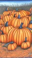 Placeholder: pencil drawing with colored pencils of a pumpkin patch