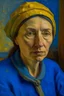 Placeholder: retrato de Silvia Inés Tomas, trabajadora de la UNR, Rosario, Santa Fe, Argentina, según Van Gogh