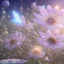 Placeholder: one big crystal subtle flower in a galactic ambiance with a beautiful fairy, transparent petals, delicate colors, in the foreground, full of details, smooth，soft light atmosphere, light effect，vaporwave colorful, concept art, smooth, extremely sharp detail, finely tuned detail, ultra high definition, 8 k, unreal engine 5, ultra sharp focus