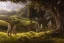 Placeholder: the shire, scenery landscape, lord of the rings, higly-detailed symmetric faces, highly detailed, perfect lighting, perfect composition, 4 k, artgerm, derek zabrocki, greg rutkowski