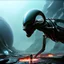 Placeholder: Alien planet, scifi, perfect composition, photorealism, depth of field, super detailed, 8k, high quality, intricate details, highly detailed, ambient lighting, in the style of H.R. Giger, Boris Vallejo, Greg Rutowski