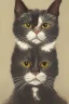 Placeholder: Portrait of a cat by Van Gogh