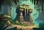 Placeholder: Lost Temple realistic cartoon jungle