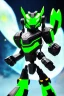 Placeholder: A new space creature from Ben 10 cartoon. Strong and graceful. Advanced metal. Magical power, precise detail and intense power Add "full body view" as a prefix. Use an aspect ratio (dimensions) that is mor vertical (3:4 vs 4:3), move the camera back ("extreme long range view"), move camera upward rather than being at hip height ("high angle view" or "eye-level view"). Describe her shoes or stance, as well as what you see over her head