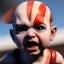 Placeholder: Cute baby video game god of war krotos, 8k resulation