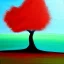 Placeholder: landscape tree painting abstract