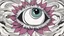 Placeholder: comic style flower with eye in the middle
