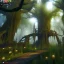 Placeholder: epic horroristic forest in night with black shade, 8k resolution, dynamic lighting, ultra hyperdetailed, Unreal Engine 5, ultra colourful, very small details, realistic