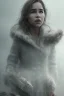 Placeholder: clouds of gray fog as Emilia Clark’s face, dissolving, disintegrating, 8k resolution, realistic, intricate, 8k resolution, high-quality, fine-detail, digital art, detailed matte, volumetric lighting, dynamic lighting, photorealistic