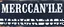 Placeholder: fill composition with large and wide historical hand painted old western sign that reads: "MERCANTILE" white on black with inset white stripe boarder aged paint on wood sanserif