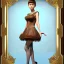 Placeholder: realistic photo 13-year-old boy Russian guy short male hairstyle short brown hair shorthair guy in women's cocktail dress that fit wide hips and lace tights beautiful cleavage big ass high heels delicate graceful with a very thin waist delicate thin very elegant with a very thin waist in lace stockings with heels in the restaurant new year