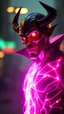 Placeholder: plasma vampire in the style of Fallout 4, bokeh like f/0.8, tilt-shift lens 8k, high detail, smooth render, down-light, unreal engine, prize winning