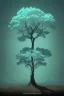 Placeholder: Vector tree set illustration a beautiful digital painting of a marble tree entertwined in tumutluous intricate blue sky at sunset, elegant, highly detailed, artstation, concept art, matte, sharp focus, art by tom bagshaw, kelogsloops and greg rutkowski